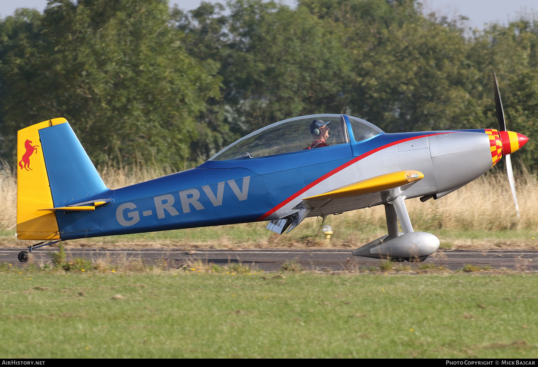 Aircraft Photo of G-RRVV | Van's RV-8 | AirHistory.net #750094