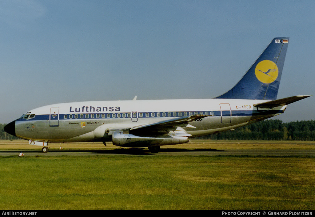 Aircraft Photo of D-ABED | Boeing 737-130 | Lufthansa | AirHistory.net #750110