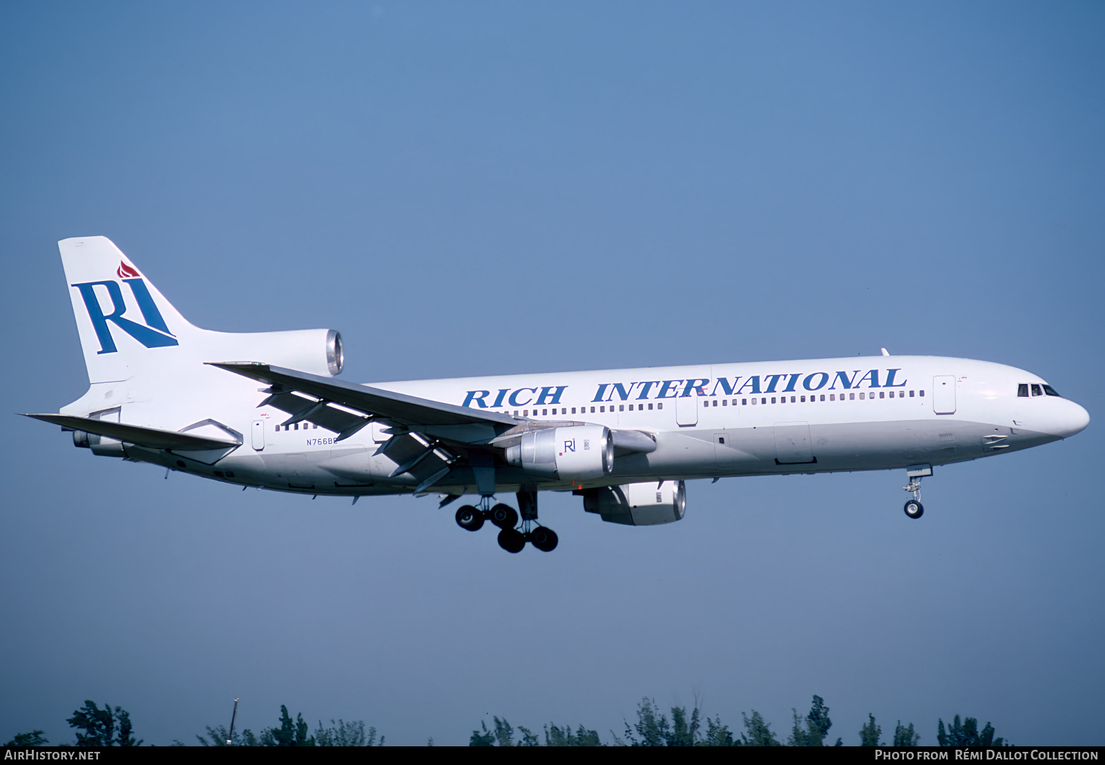 Aircraft Photo of N766BE | Lockheed L-1011-385-1 TriStar 1 | Rich International Airways | AirHistory.net #750124
