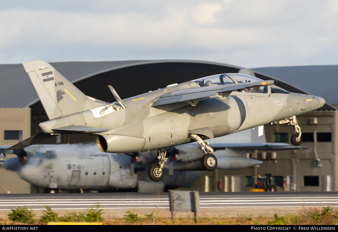 Aircraft Photo of A-705 | FAdeA IA-63 Pampa III | Argentina - Air Force | AirHistory.net #750138