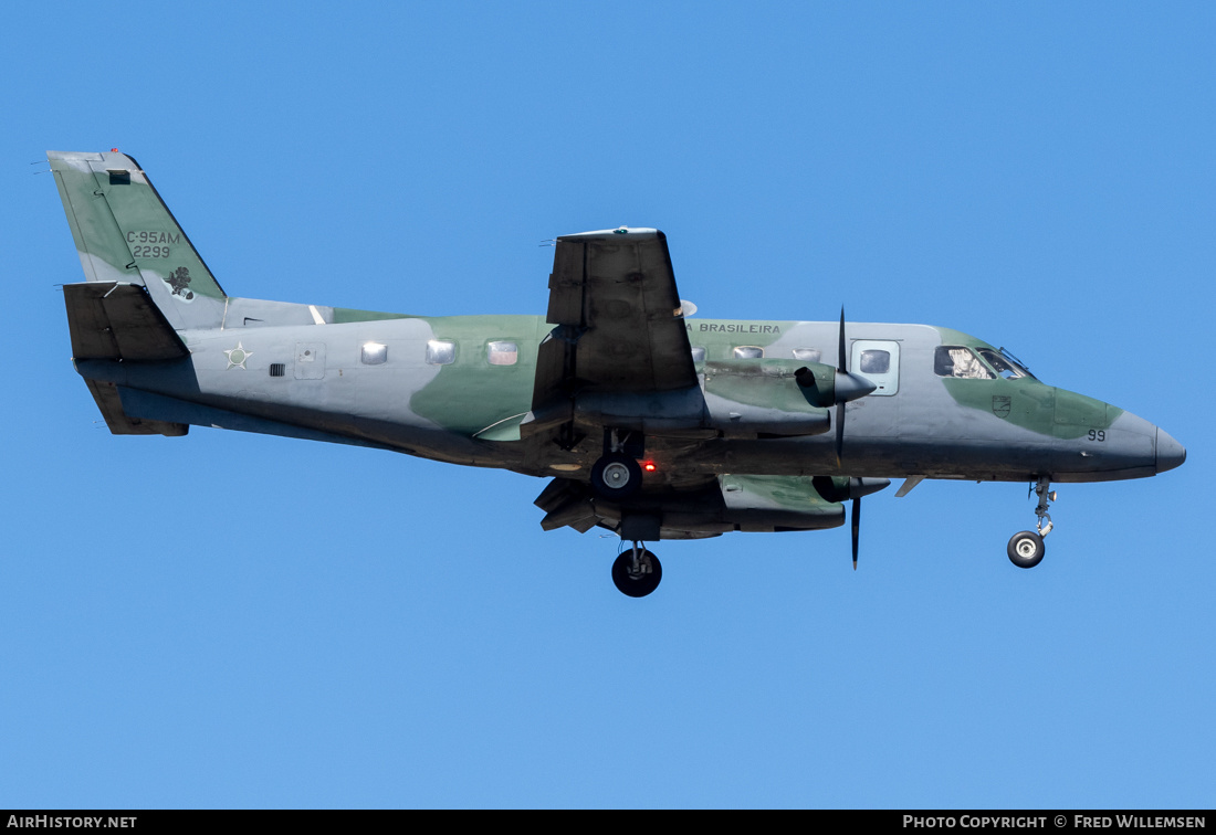 Aircraft Photo of 2299 | Embraer C-95AM Bandeirante | Brazil - Air Force | AirHistory.net #750140