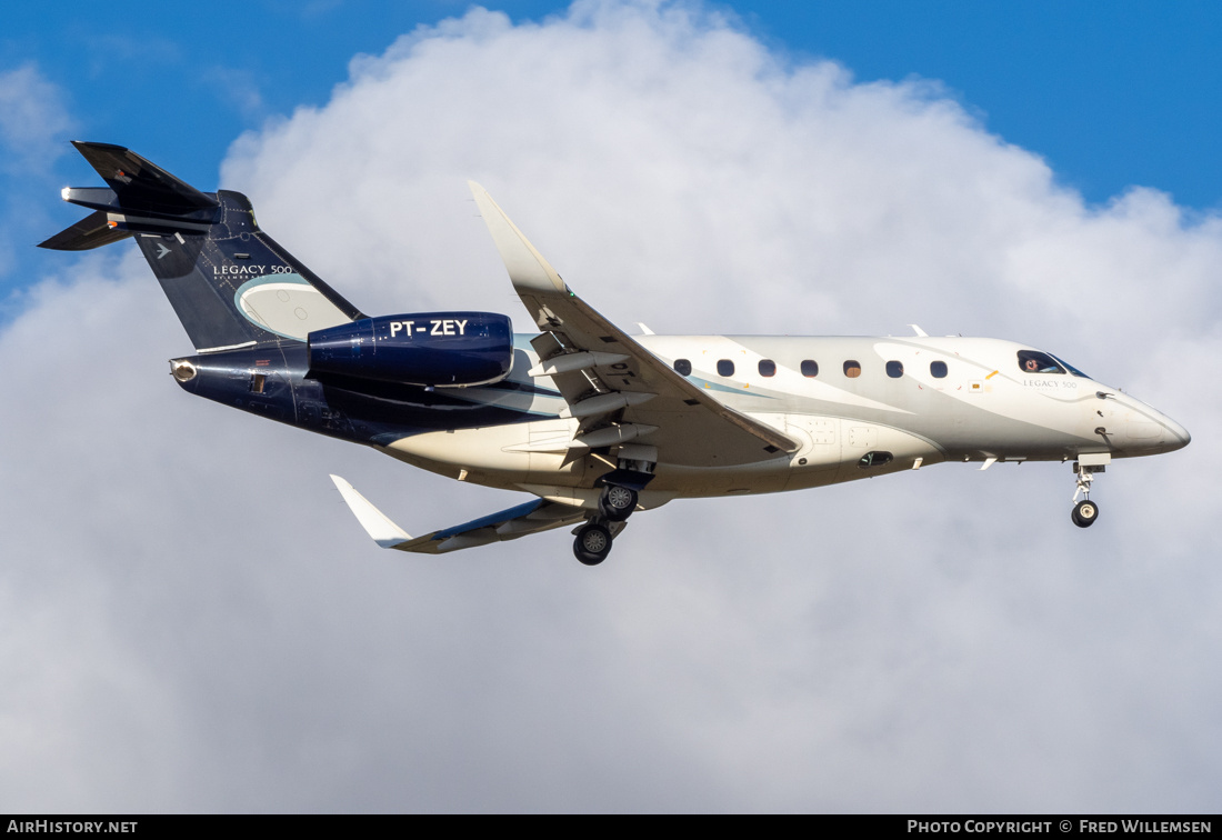 Aircraft Photo of PT-ZEY | Embraer EMB-550 Legacy 500 | AirHistory.net #750141