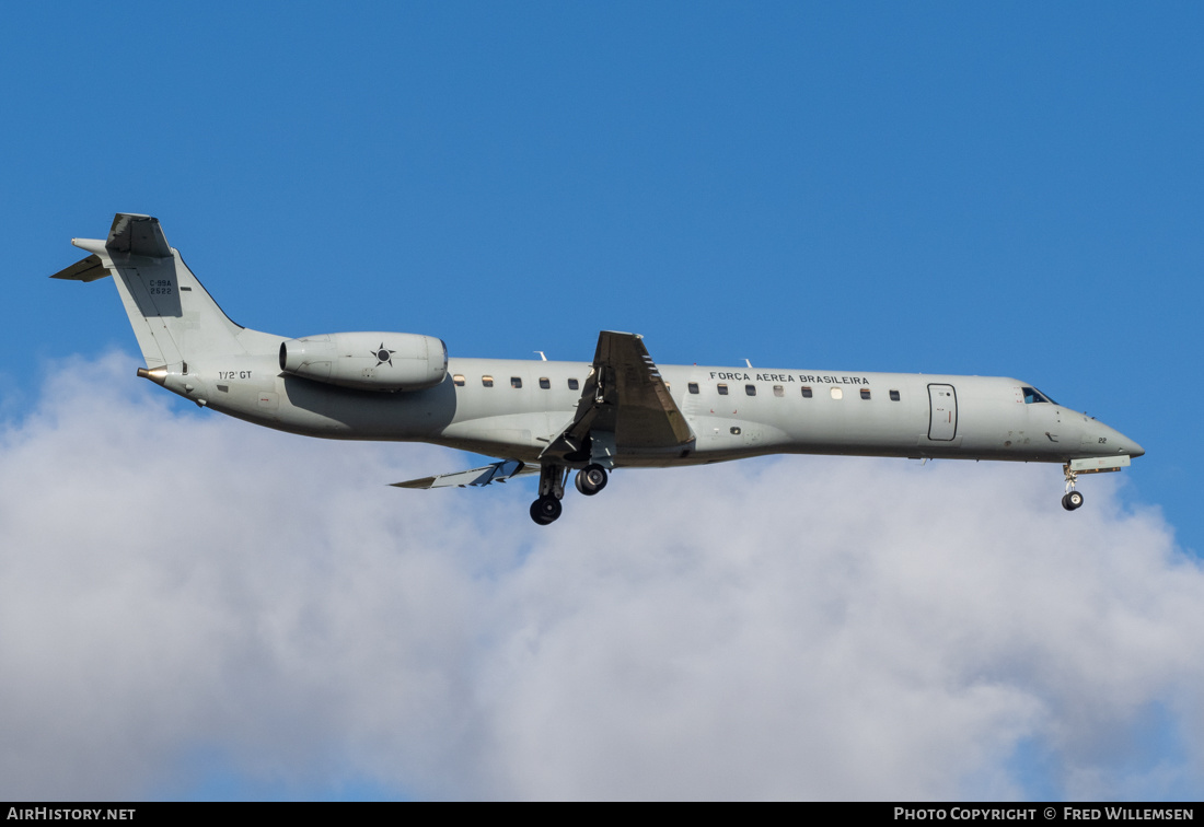 Aircraft Photo of 2522 / FAB2522 | Embraer C-99A (EMB-145ER) | Brazil - Air Force | AirHistory.net #750160