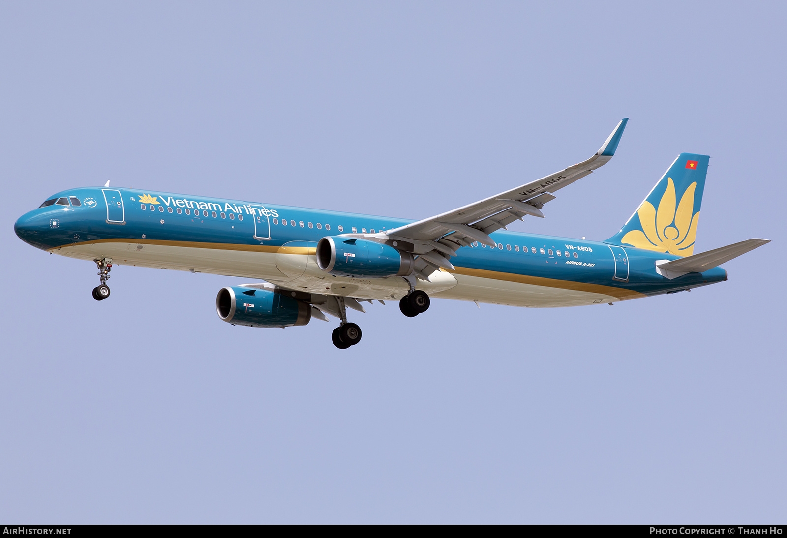 Aircraft Photo of VN-A605 | Airbus A321-231 | Vietnam Airlines | AirHistory.net #750171