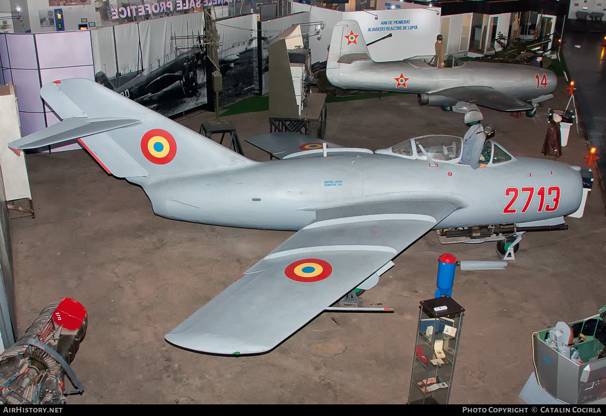 Aircraft Photo of 2713 | Mikoyan-Gurevich MiG-15bis | Romania - Air Force | AirHistory.net #750175