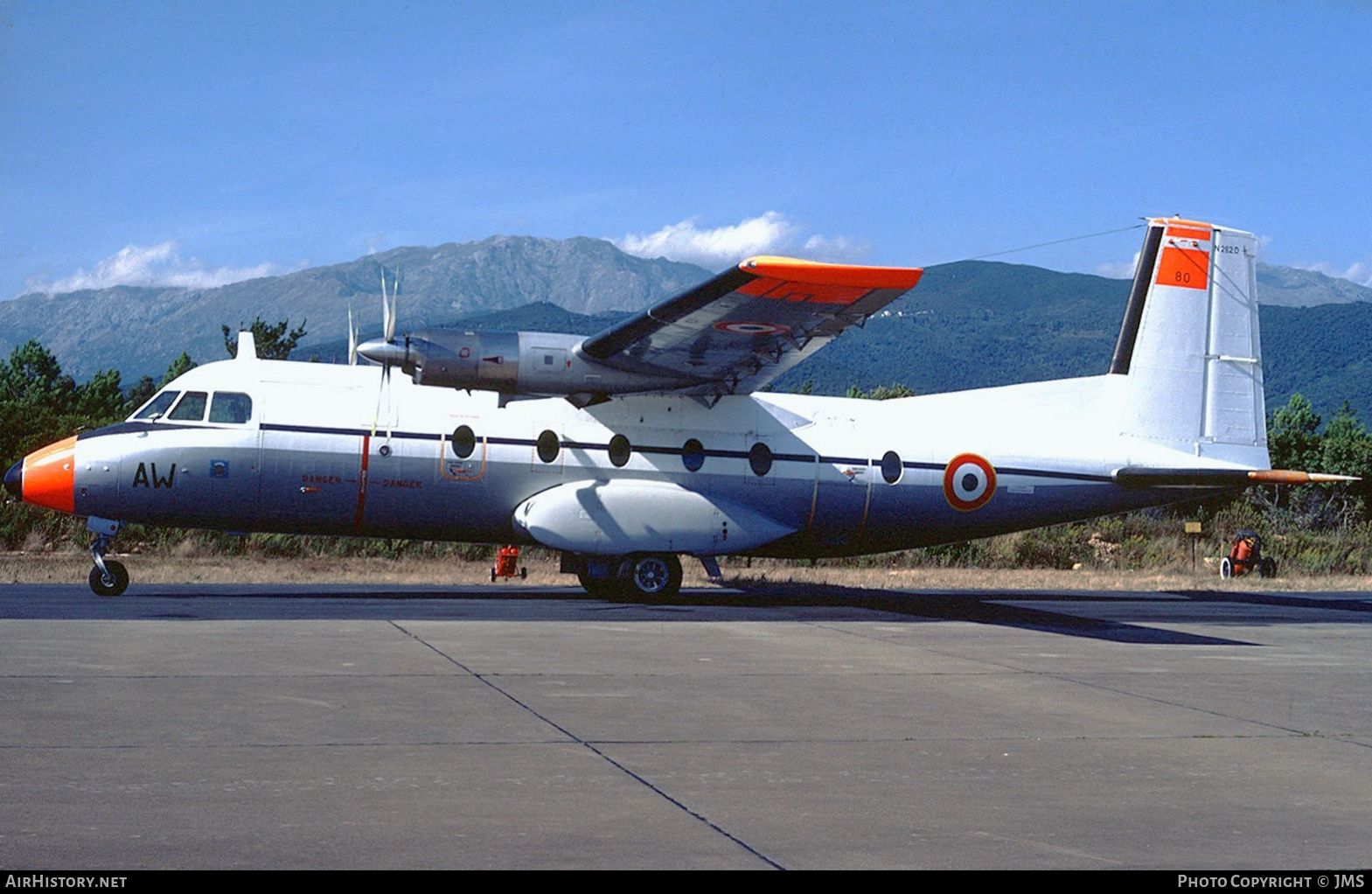 Aircraft Photo of 80 | Aerospatiale N-262D-51 Fregate | France - Air Force | AirHistory.net #750189