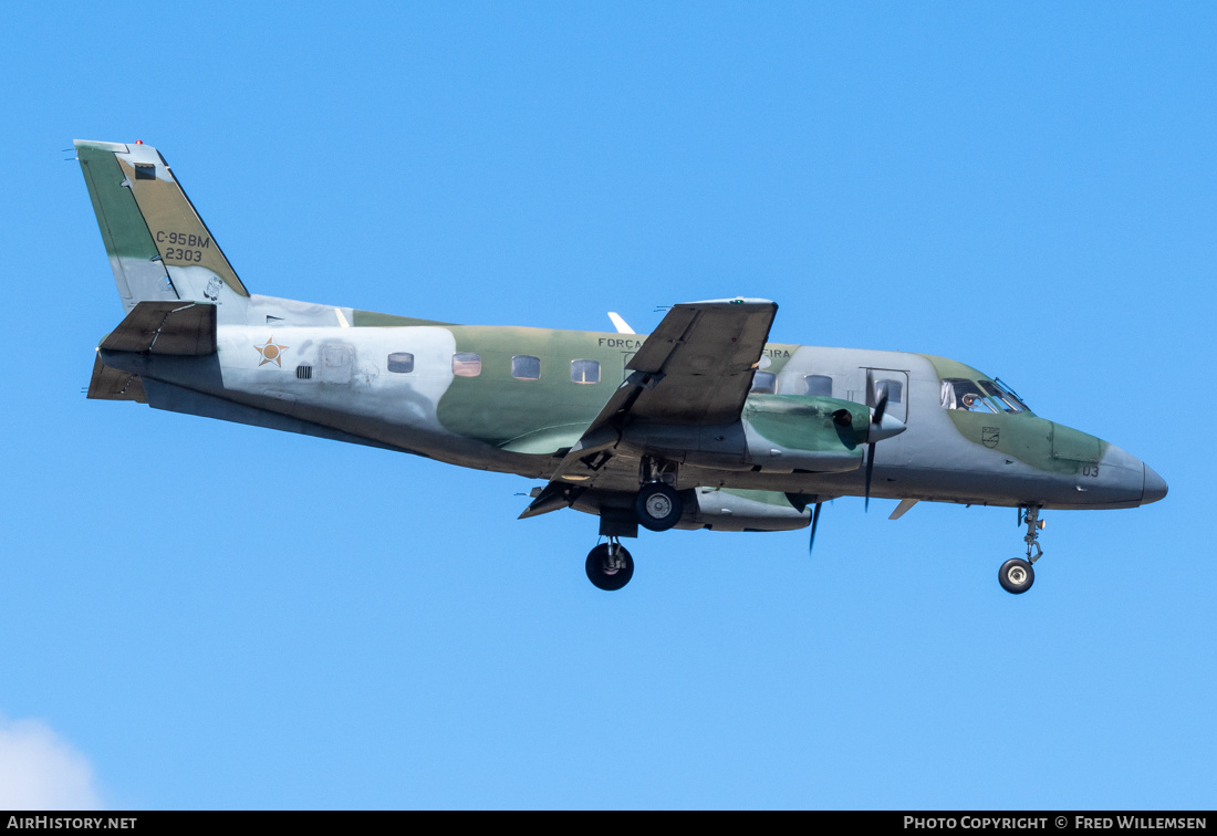 Aircraft Photo of 2303 | Embraer C-95B Bandeirante | Brazil - Air Force | AirHistory.net #750190