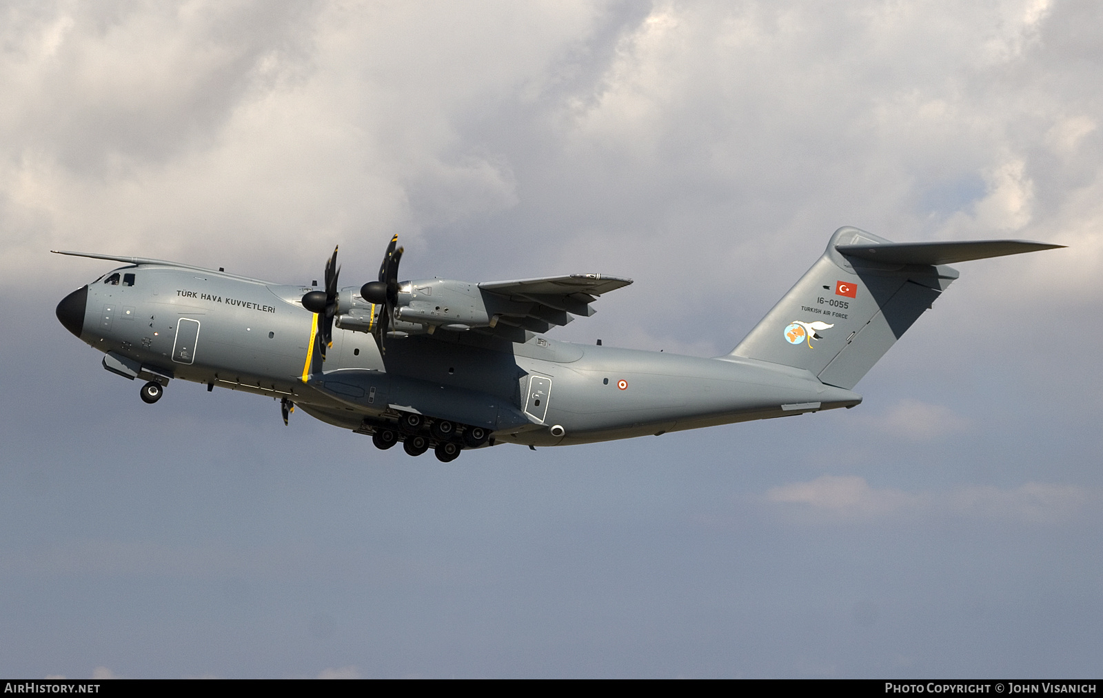 Aircraft Photo of 16-0055 | Airbus A400M Atlas | Turkey - Air Force | AirHistory.net #750208
