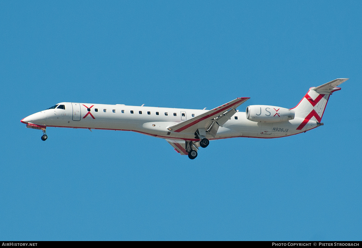 Aircraft Photo of N926JX | Embraer ERJ-145LR (EMB-145LR) | JetSuiteX - JSX | AirHistory.net #750214