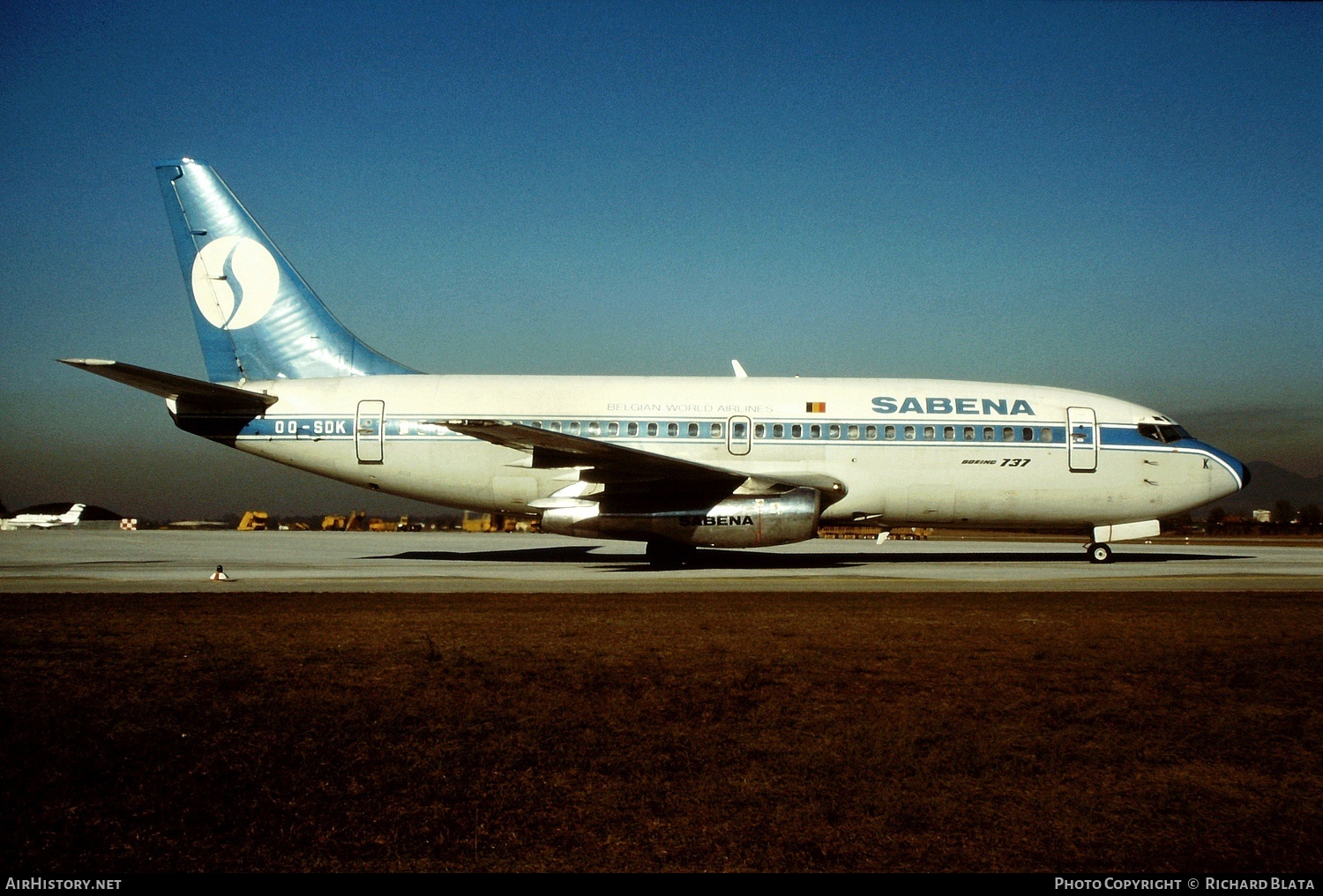 Aircraft Photo of OO-SDK | Boeing 737-229C/Adv | Sabena | AirHistory.net #750215