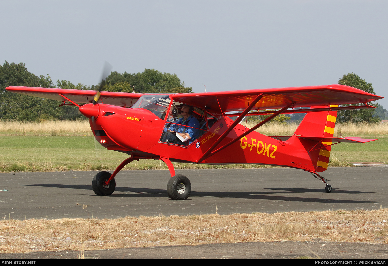 Aircraft Photo of G-FOKZ | Aeropro Eurofox 912 (1) | AirHistory.net #750236