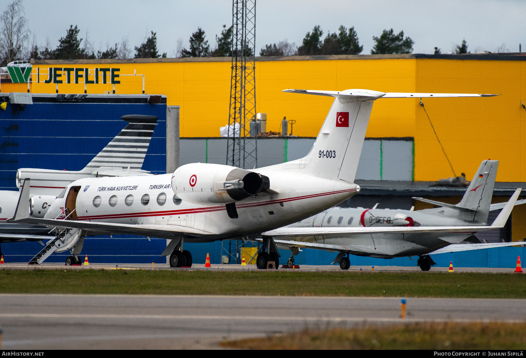 Aircraft Photo of 91-003 / 003 | Gulfstream Aerospace G-IV Gulfstream IV | Turkey - Air Force | AirHistory.net #750238