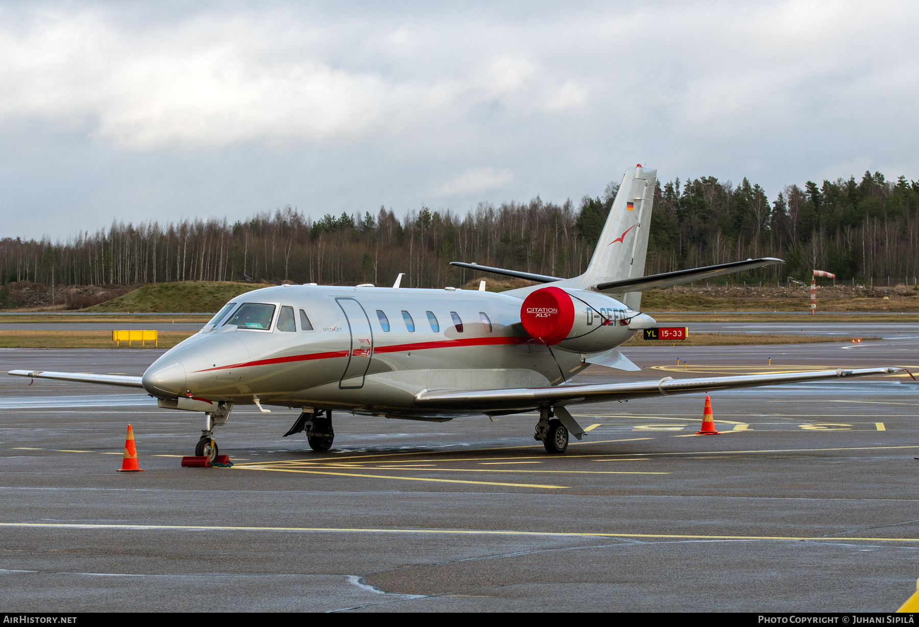 Aircraft Photo of D-CEFO | Cessna 560XL Citation XLS+ | VistaJet | AirHistory.net #750241