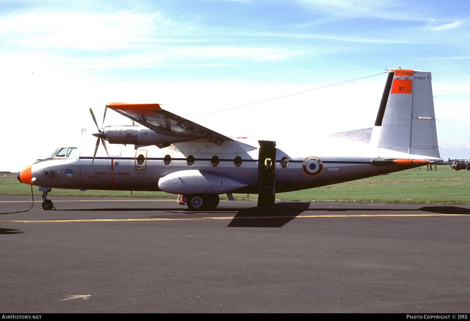 Aircraft Photo of 91 | Aerospatiale N-262D-51 Fregate | France - Air Force | AirHistory.net #750276