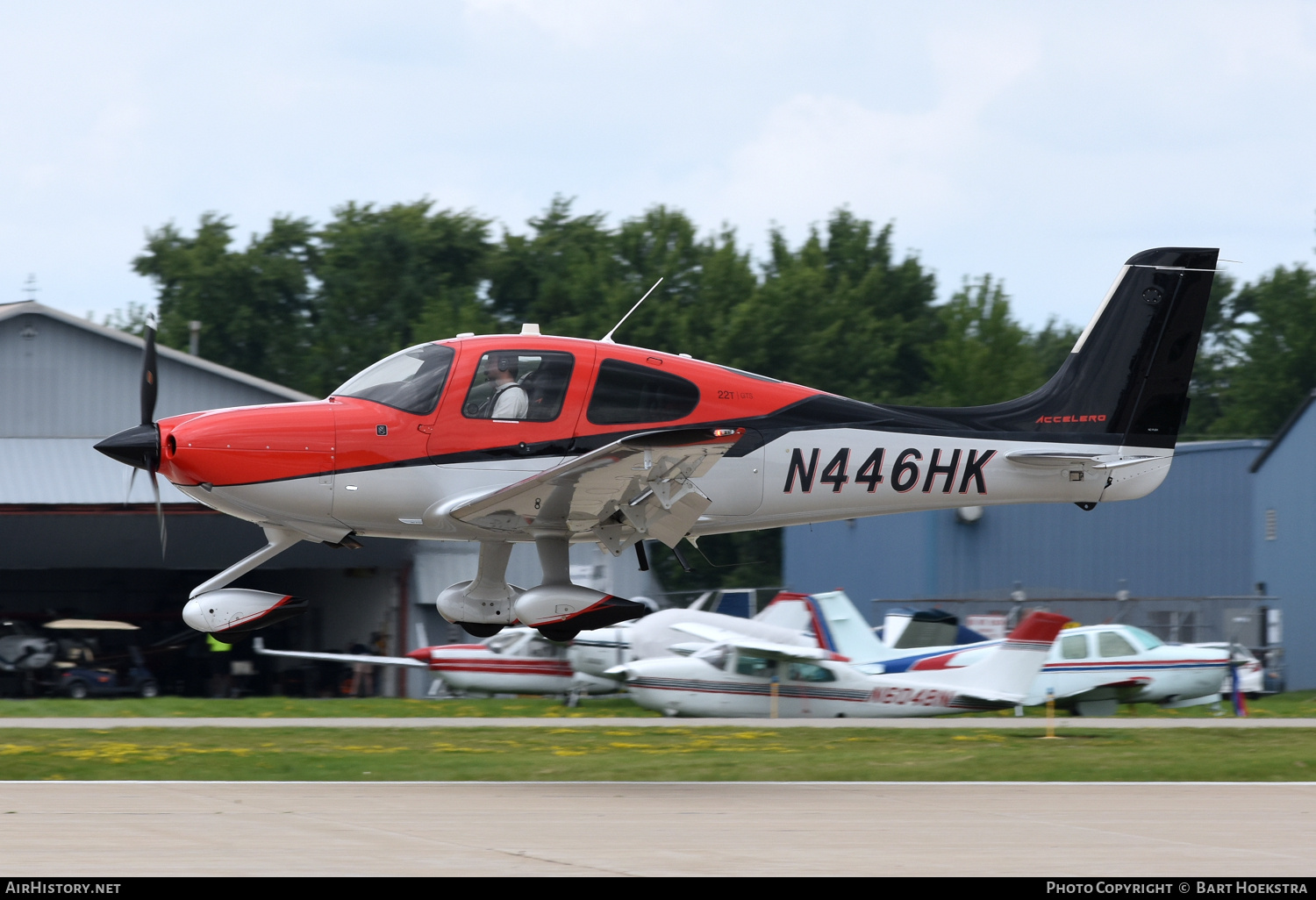 Aircraft Photo of N446HK | Cirrus SR-22T G5-GTS Accelero | AirHistory.net #750281