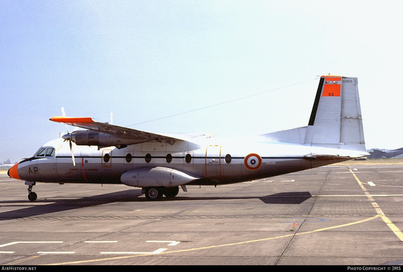 Aircraft Photo of 93 | Aerospatiale N-262D-51 Fregate | France - Air Force | AirHistory.net #750283