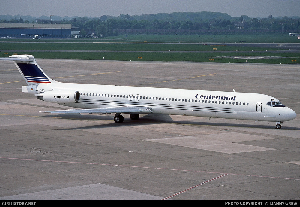 Aircraft Photo of EC-607 | McDonnell Douglas MD-83 (DC-9-83) | Centennial Airlines | AirHistory.net #750290
