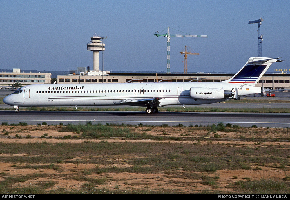 Aircraft Photo of EC-607 | McDonnell Douglas MD-83 (DC-9-83) | Centennial Airlines | AirHistory.net #750291