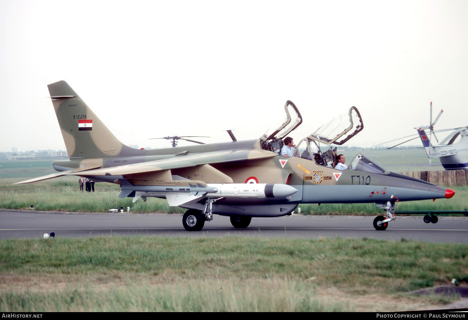 Aircraft Photo of 3615 / F-ZJTD / ۳٦۱٥ | Dassault-Dornier Alpha Jet MS1 | Egypt - Air Force | AirHistory.net #750304