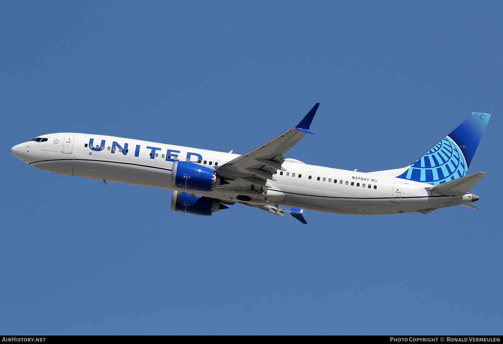 Aircraft Photo of N37547 | Boeing 737-9 Max 9 | United Airlines | AirHistory.net #750305