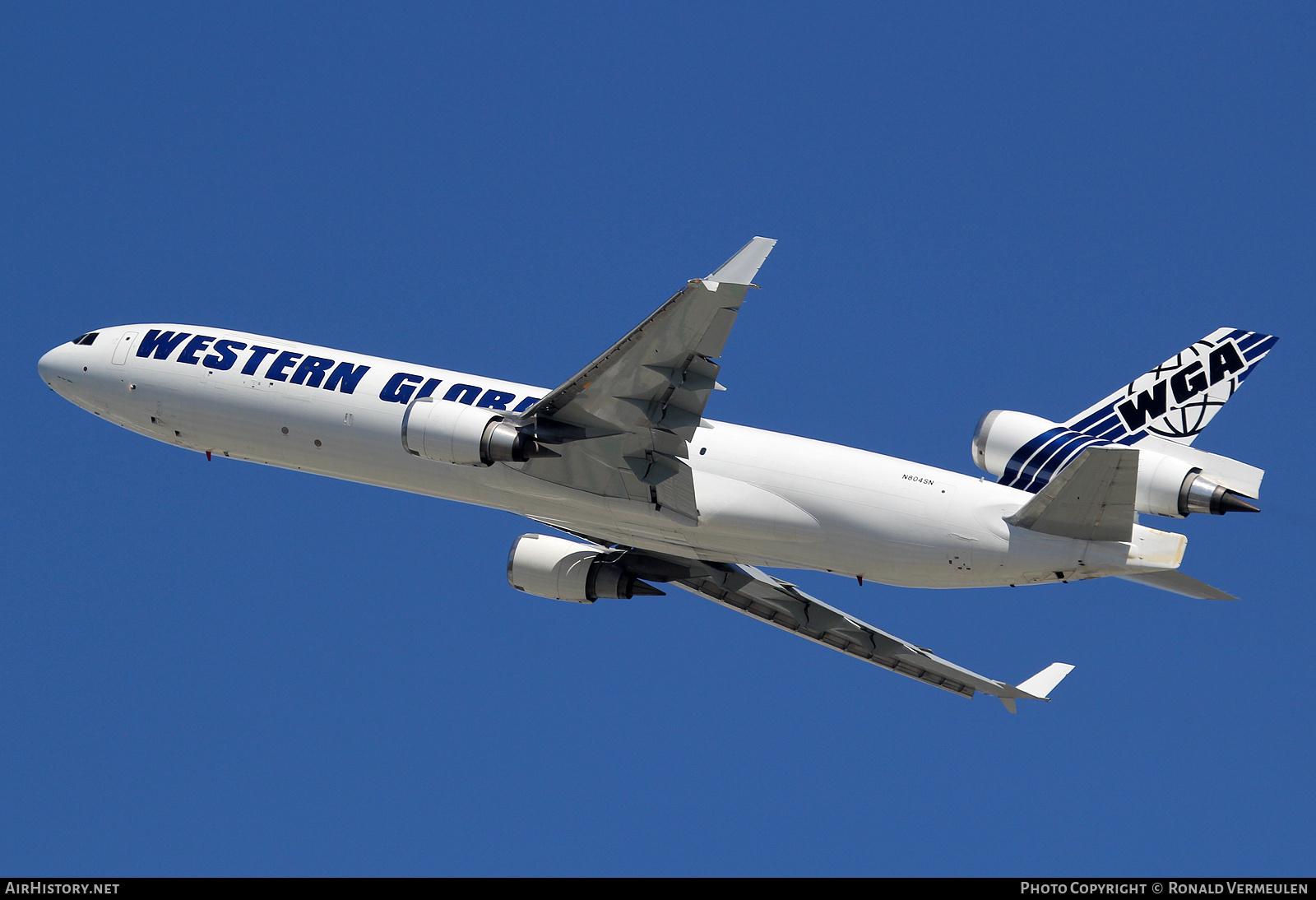 Aircraft Photo of N804SN | McDonnell Douglas MD-11F | Western Global Airlines - WGA | AirHistory.net #750306