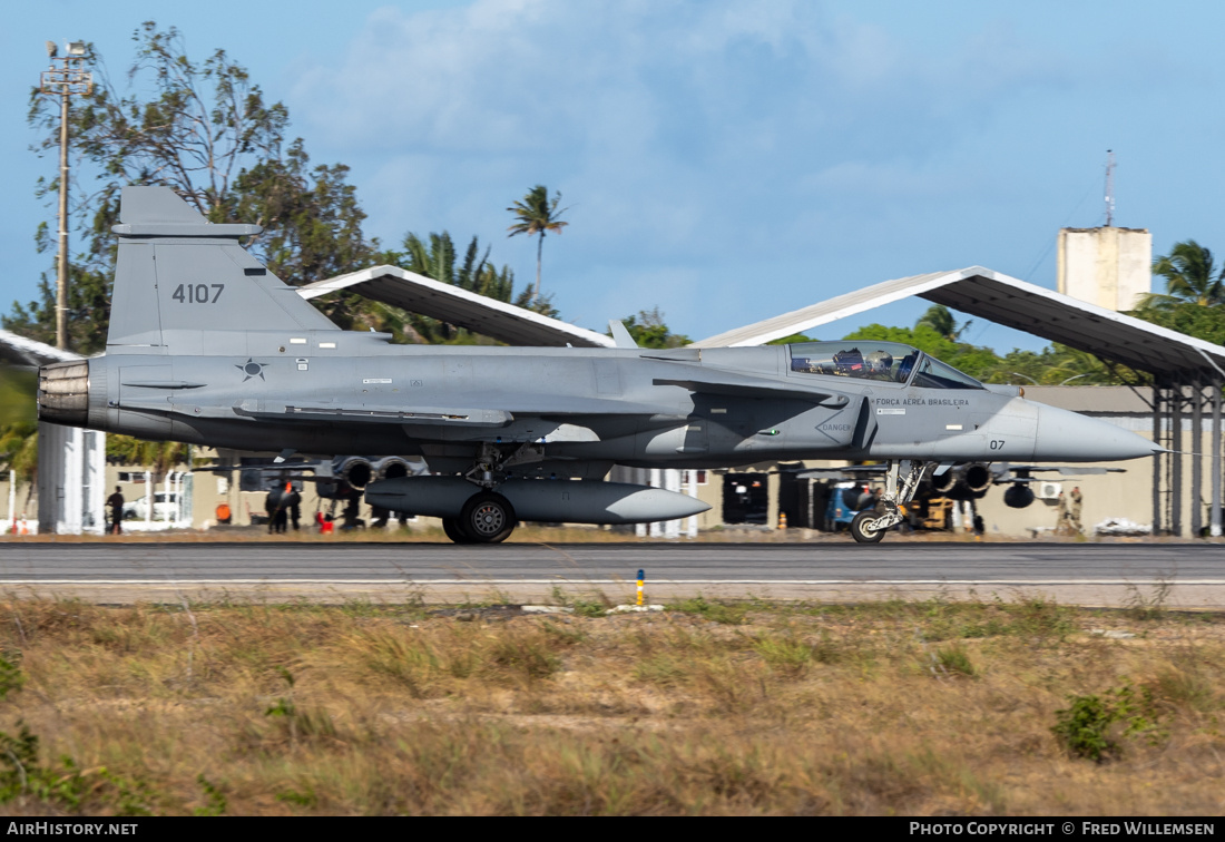 Aircraft Photo of 4107 | Saab F-39E Gripen | Brazil - Air Force | AirHistory.net #750323