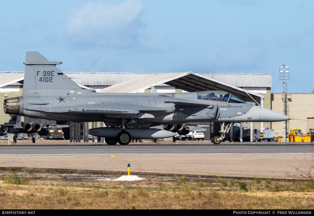 Aircraft Photo of 4102 | Saab F-39E Gripen | Brazil - Air Force | AirHistory.net #750324