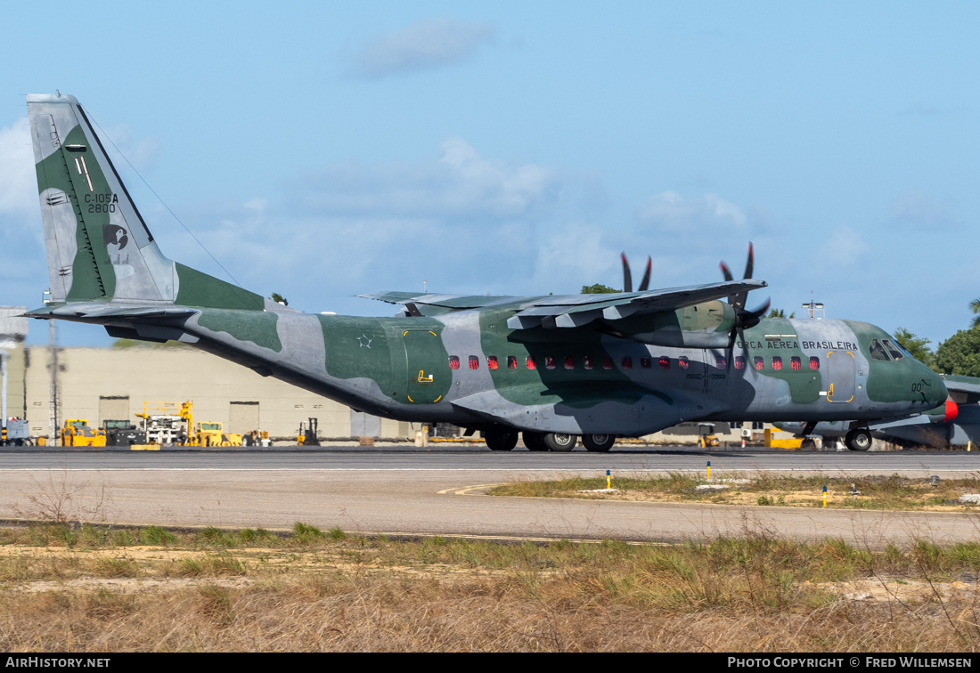 Aircraft Photo of 2800 | CASA C-105A Amazonas | Brazil - Air Force | AirHistory.net #750326