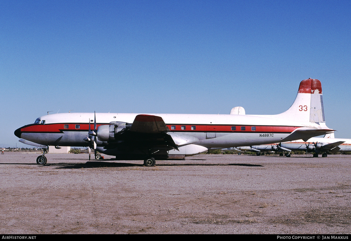 Aircraft Photo of N4887C | Douglas DC-7B/AT | AirHistory.net #750357