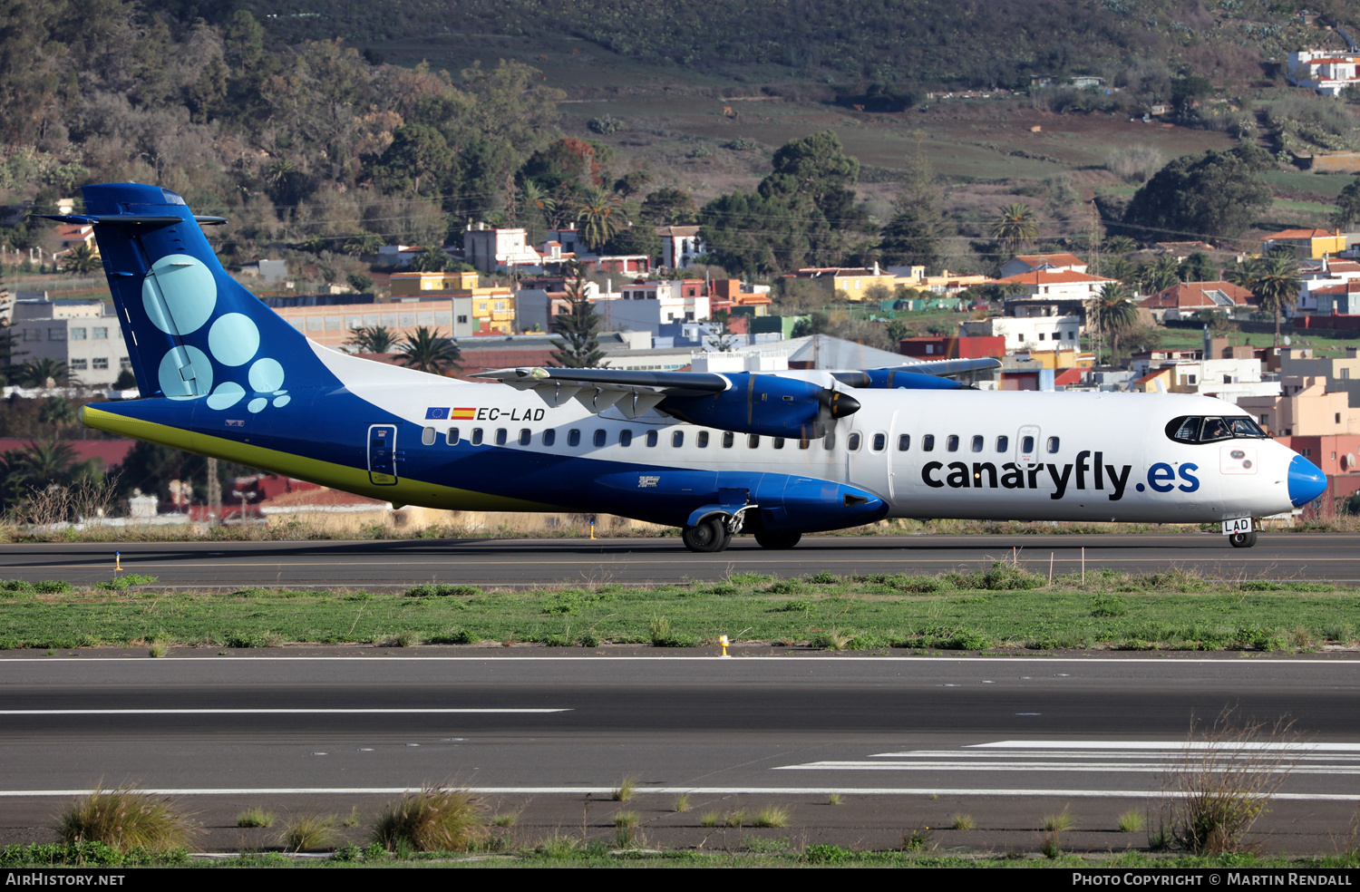 Aircraft Photo of EC-LAD | ATR ATR-72-500 (ATR-72-212A) | Canaryfly | AirHistory.net #750361