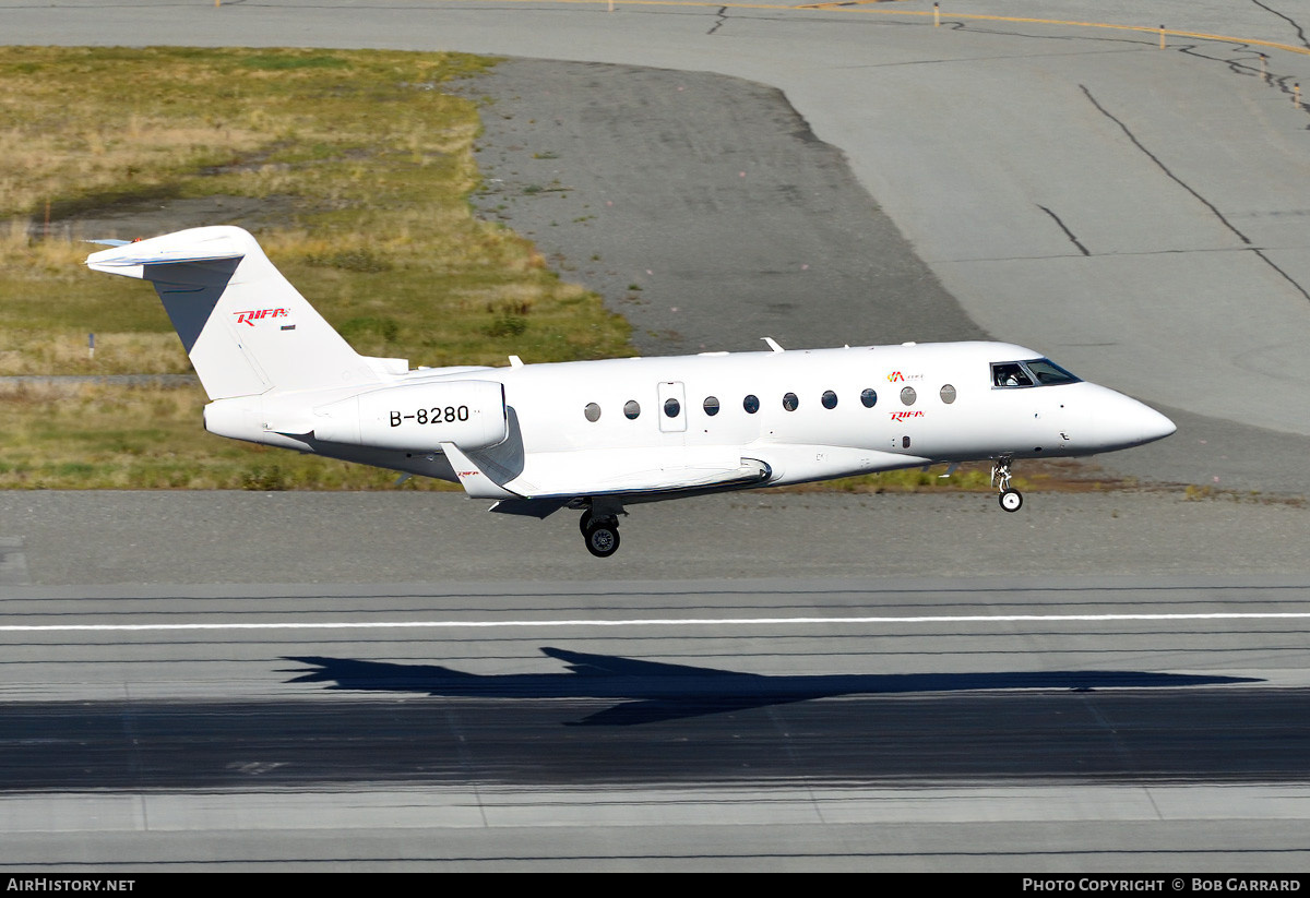 Aircraft Photo of B-8280 | Gulfstream Aerospace G280 | AirHistory.net #750364
