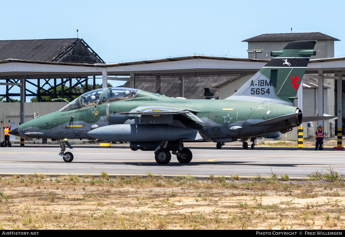 Aircraft Photo of 5654 | AMX International A-1BM | Brazil - Air Force | AirHistory.net #750387