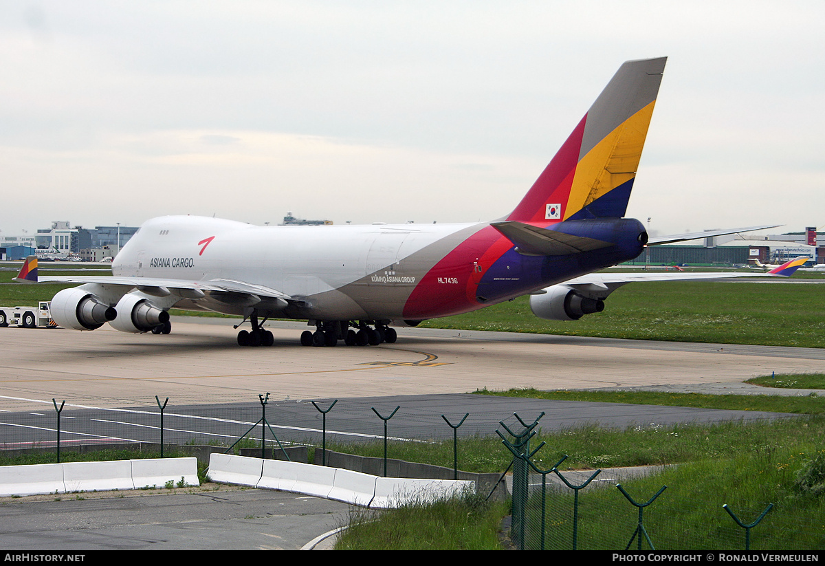 Aircraft Photo of HL7436 | Boeing 747-48EF/SCD | Asiana Airlines Cargo | AirHistory.net #750392