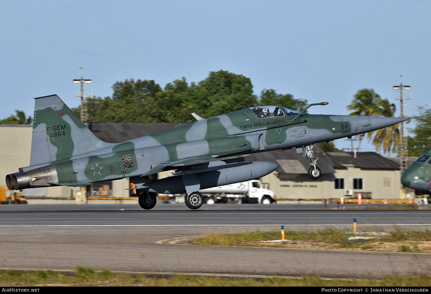 Aircraft Photo of 4864 | Northrop F-5EM Tiger II | Brazil - Air Force | AirHistory.net #750406