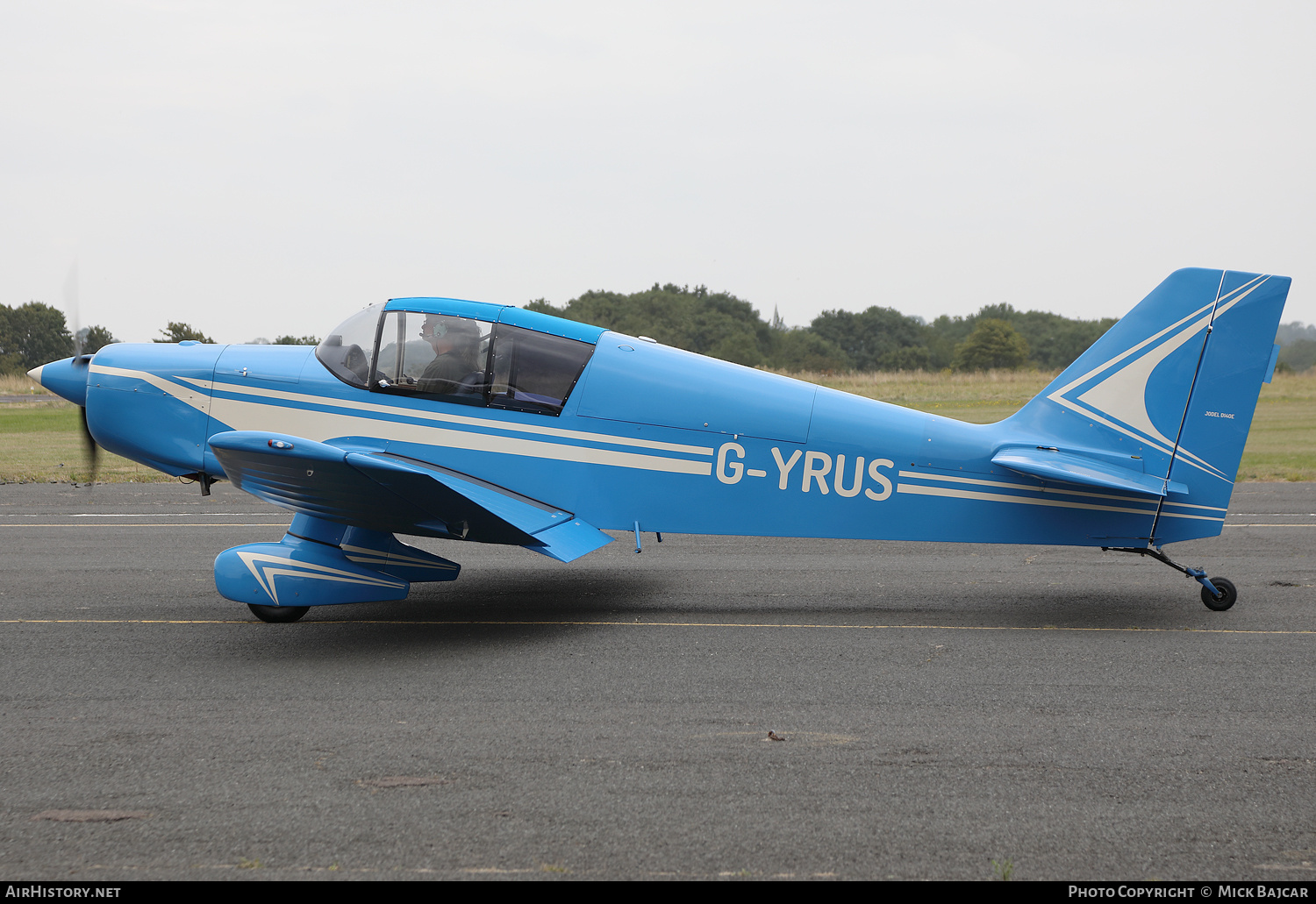 Aircraft Photo of G-YRUS | Jodel D-140E Mousquetaire IV | AirHistory.net #750413