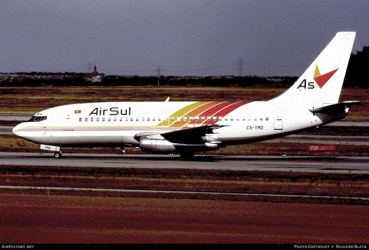 Aircraft Photo of CS-TMD | Boeing 737-2K5/Adv | Air Sul | AirHistory.net #750417