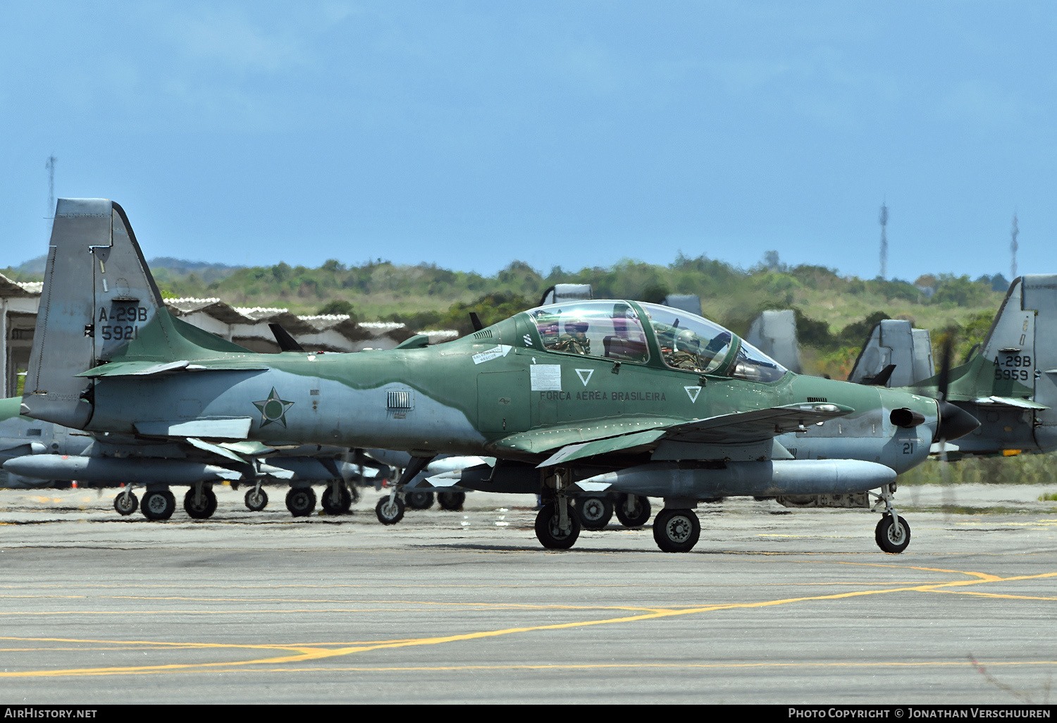 Aircraft Photo of 5921 | Embraer A-29B Super Tucano | Brazil - Air Force | AirHistory.net #750425