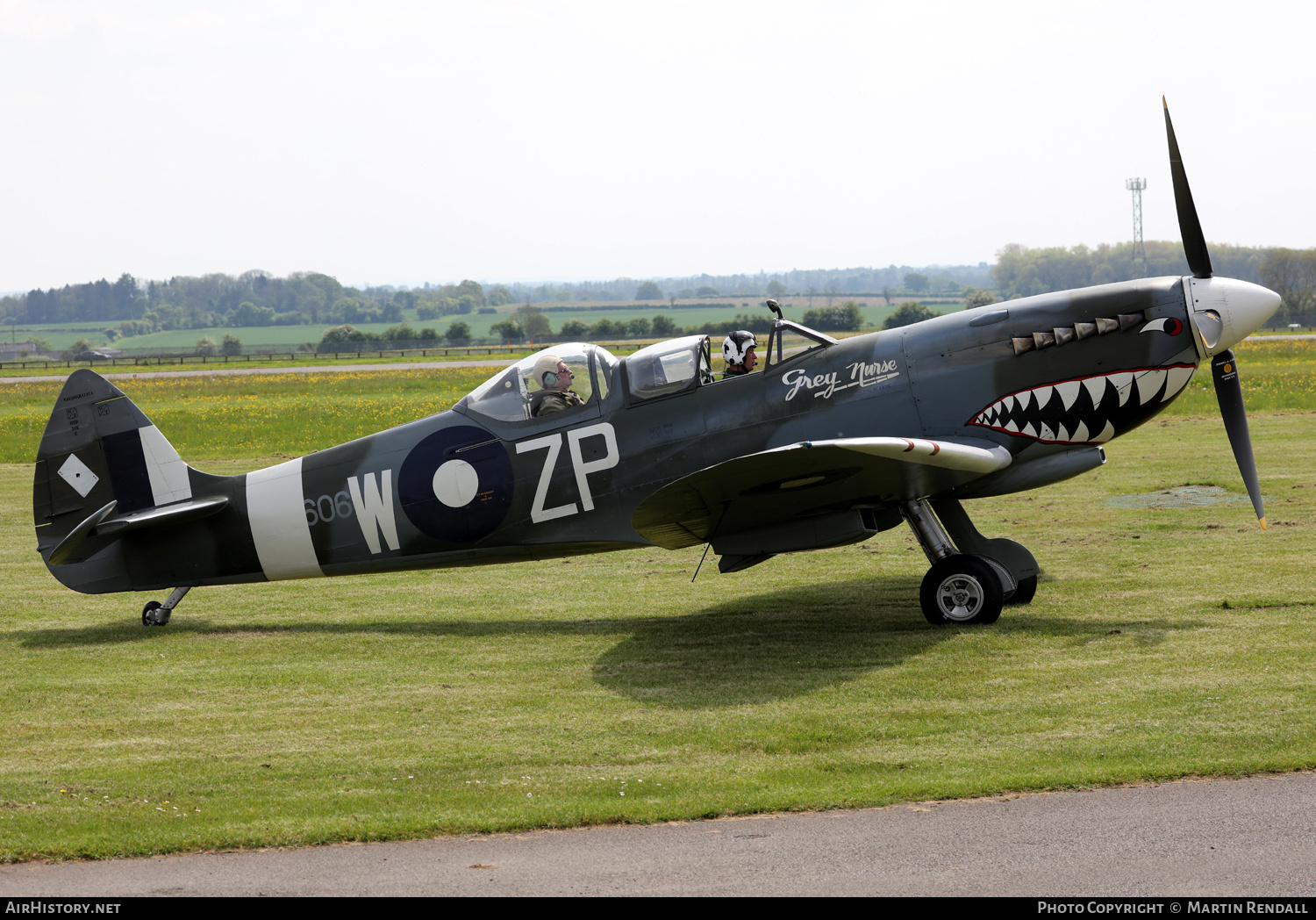 Aircraft Photo of G-AWGB / A58-606 | Supermarine 509 Spitfire T9C | Australia - Air Force | AirHistory.net #750436
