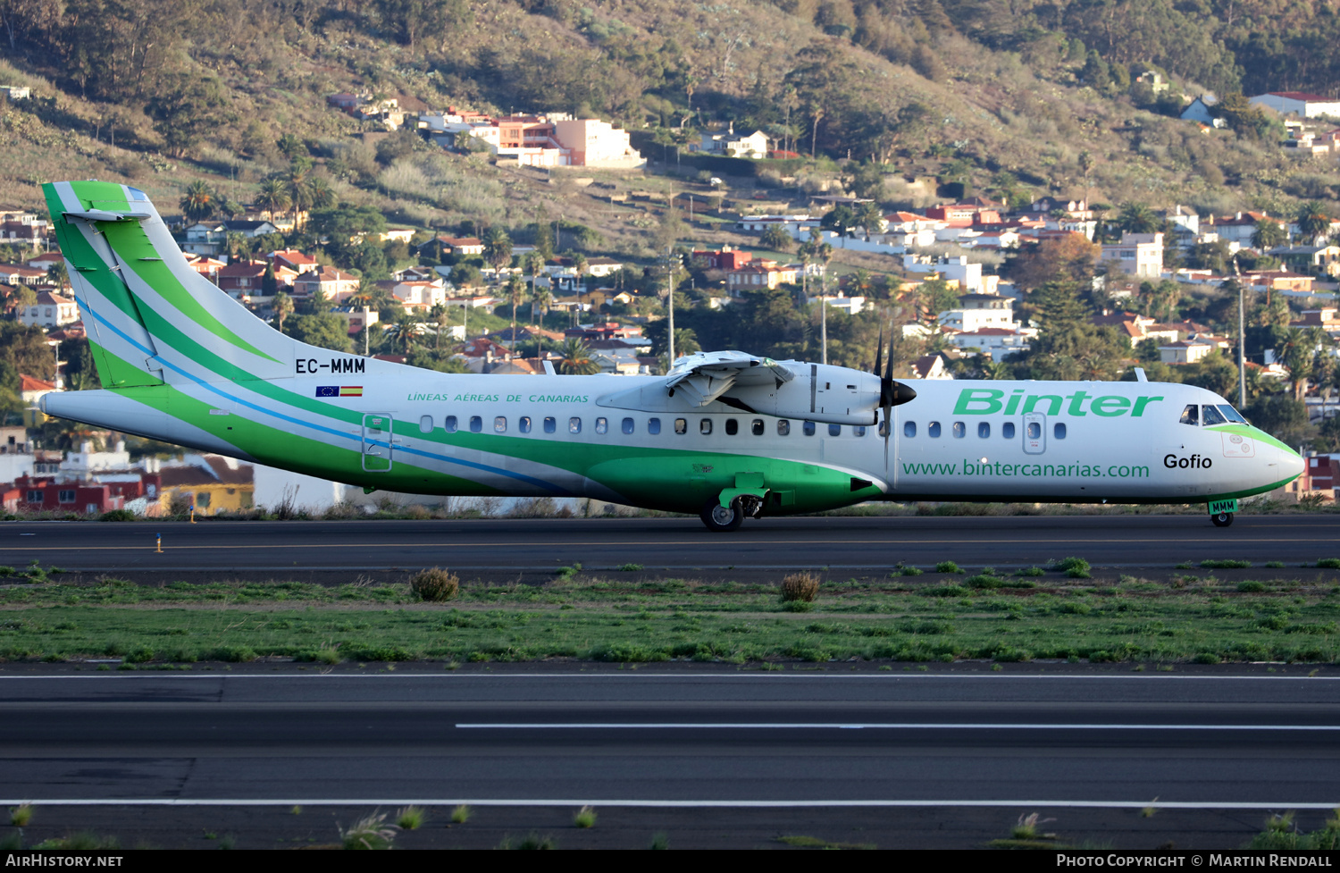 Aircraft Photo of EC-MMM | ATR ATR-72-600 (ATR-72-212A) | Binter Canarias | AirHistory.net #750458