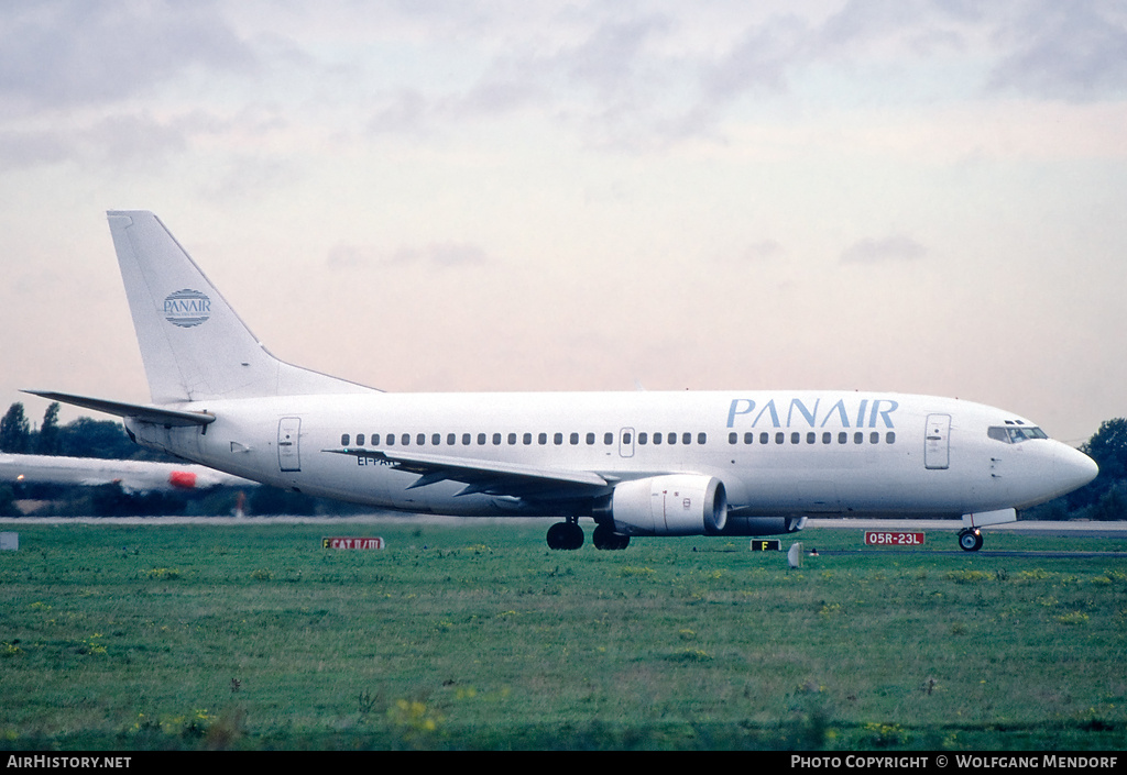 Aircraft Photo of EI-PAR | Boeing 737-3Q8 | Panair - Compagnia Aerea Mediterranea | AirHistory.net #750474