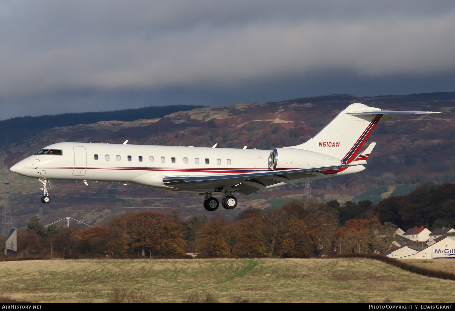 Aircraft Photo of N610AW | Bombardier Global Express (BD-700-1A10) | AirHistory.net #750478