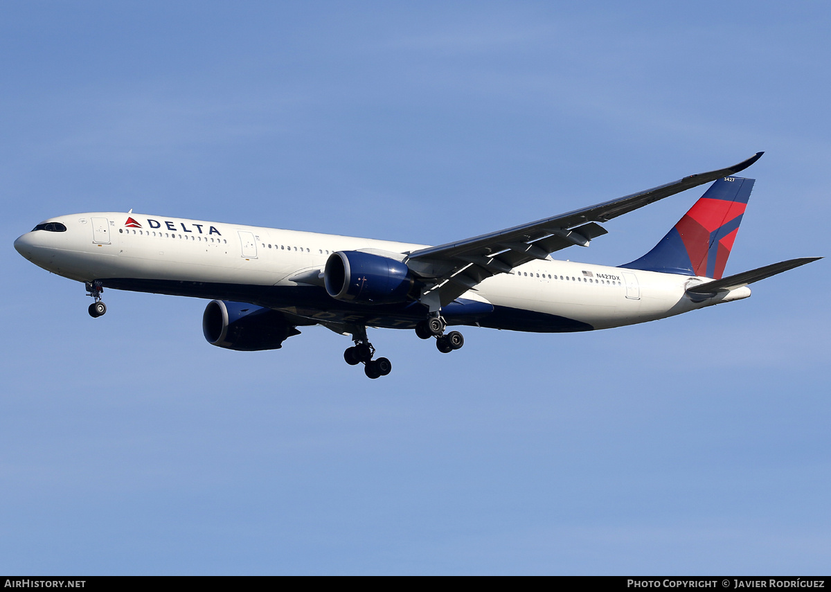 Aircraft Photo of N427DX | Airbus A330-941N | Delta Air Lines | AirHistory.net #750482