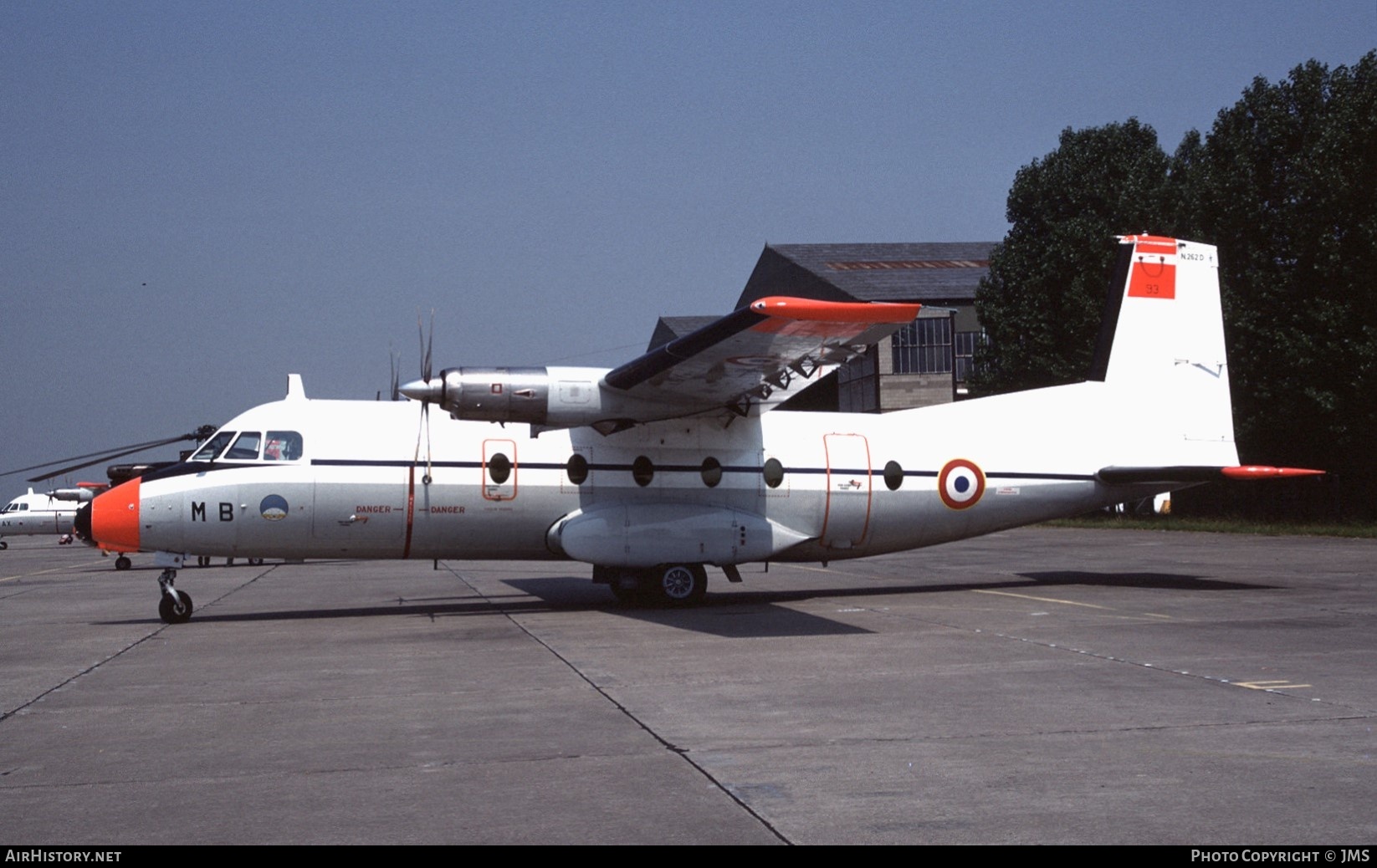 Aircraft Photo of 93 | Aerospatiale N-262D-51 Fregate | France - Air Force | AirHistory.net #750484