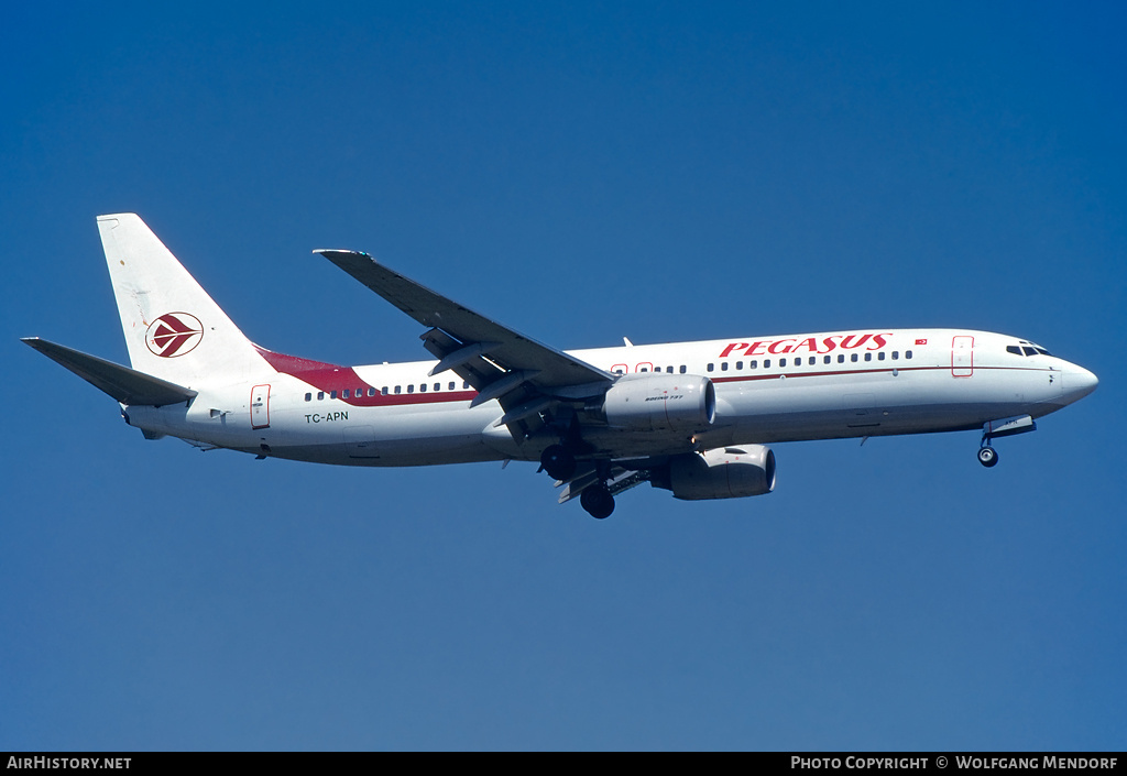 Aircraft Photo of TC-APN | Boeing 737-86N | Pegasus Airlines | AirHistory.net #750504