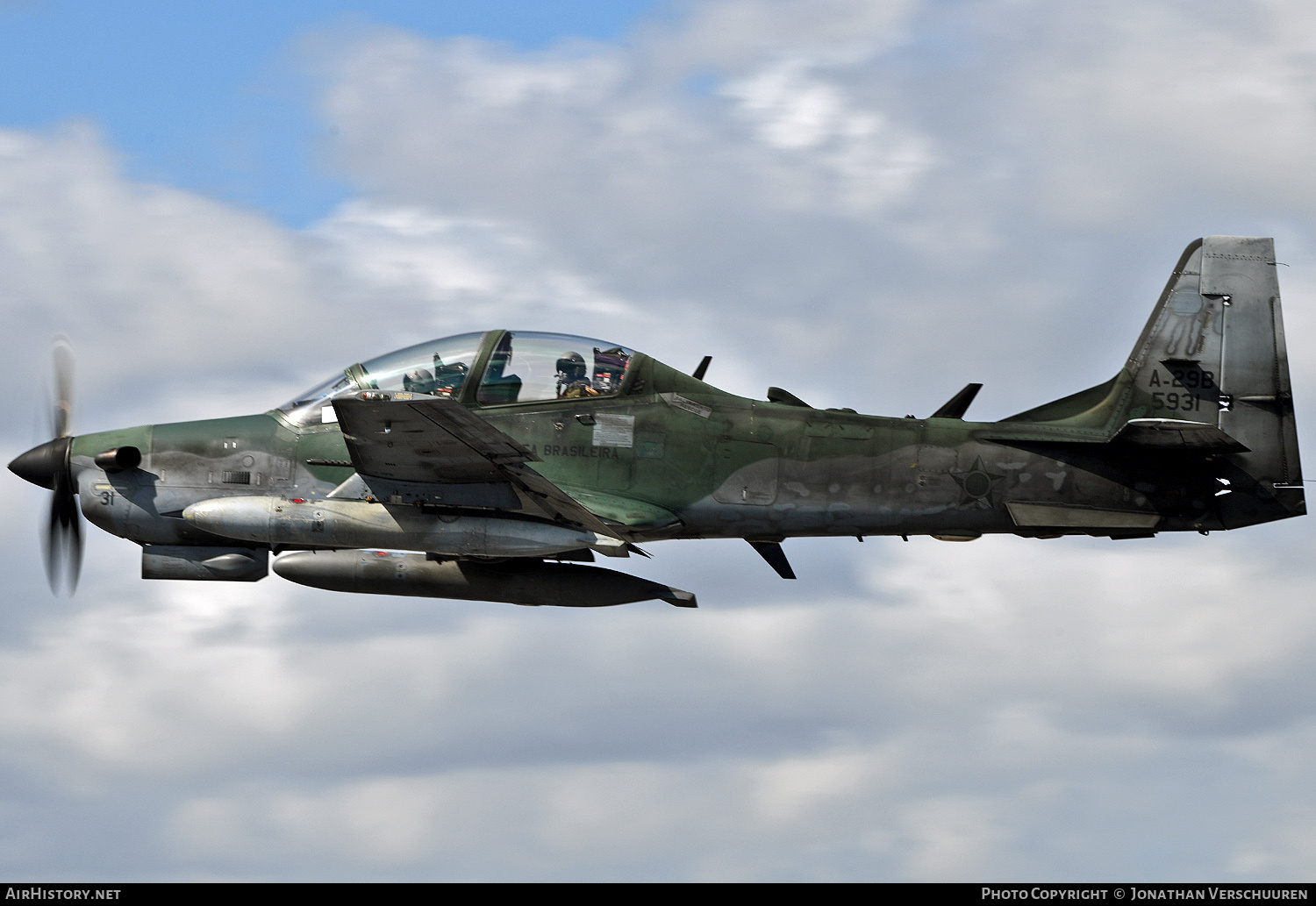 Aircraft Photo of 5931 | Embraer A-29B Super Tucano | Brazil - Air Force | AirHistory.net #750511