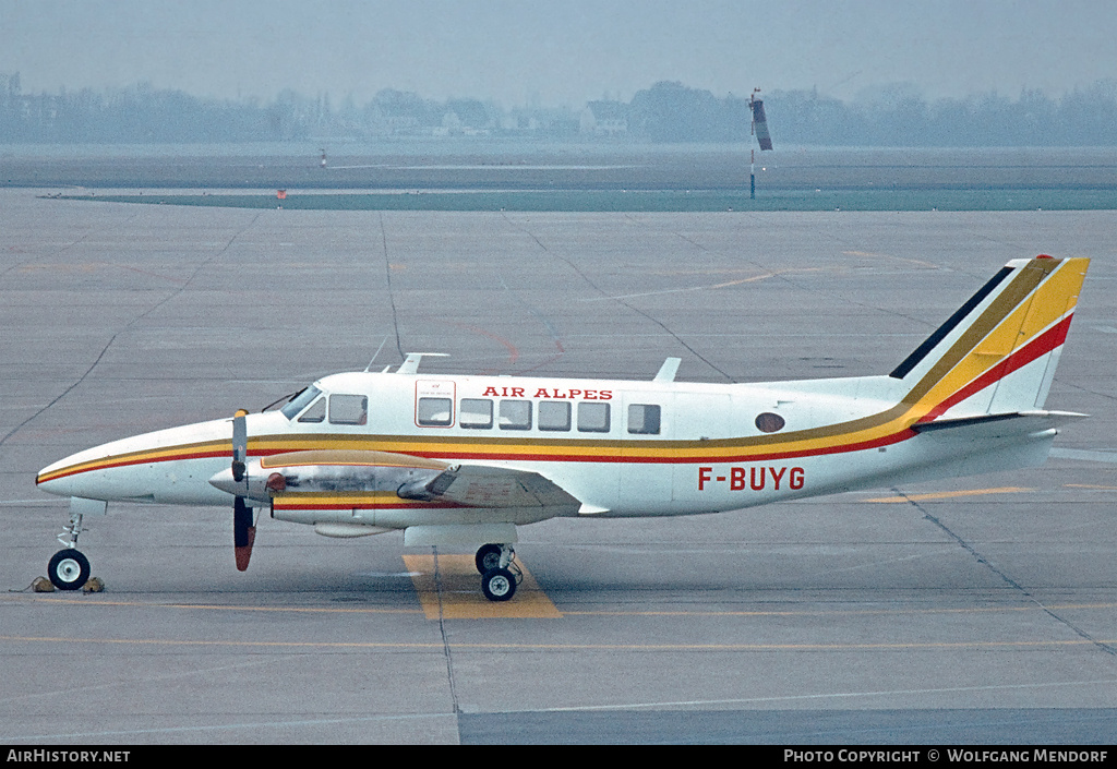 Aircraft Photo of F-BUYG | Beech 99 | Air Alpes | AirHistory.net #750520