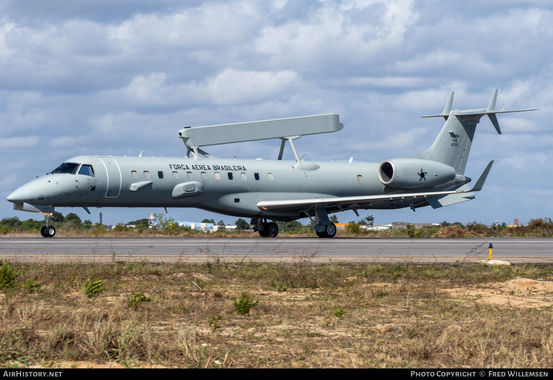 Aircraft Photo of 6703 | Embraer E-99 (EMB-145SA) | Brazil - Air Force | AirHistory.net #750521