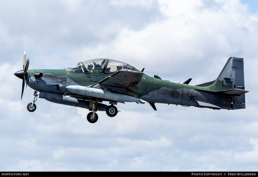 Aircraft Photo of 5959 | Embraer A-29B Super Tucano | Brazil - Air Force | AirHistory.net #750552