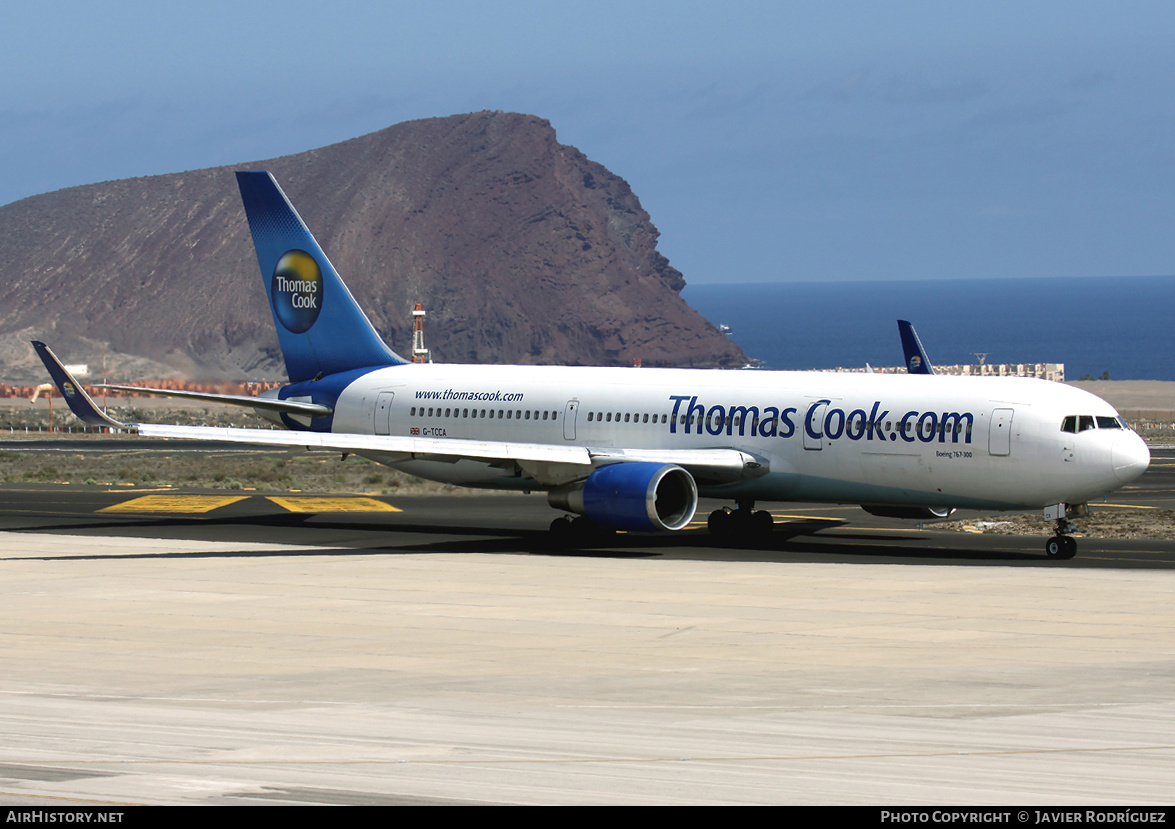 Aircraft Photo of G-TCCA | Boeing 767-31K/ER | Thomas Cook Airlines | AirHistory.net #750558