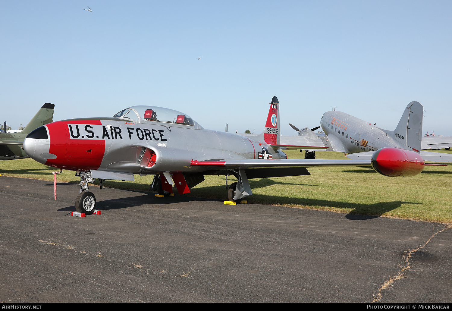 Aircraft Photo of N133KK / 56-0556 | Canadair T-33AN Silver Star 3 | USA - Air Force | AirHistory.net #750560
